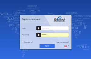 Sign in to the client panel by using your Login and Password